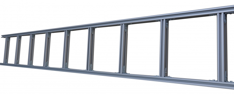 铝合金梯式走线架